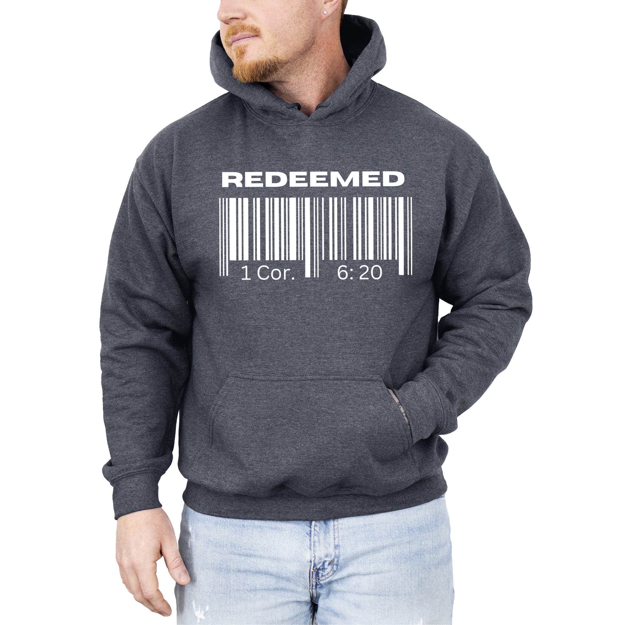 Redeemed Faith Christian Jesus Gospel Religious Affirmation For Believers Hoodie