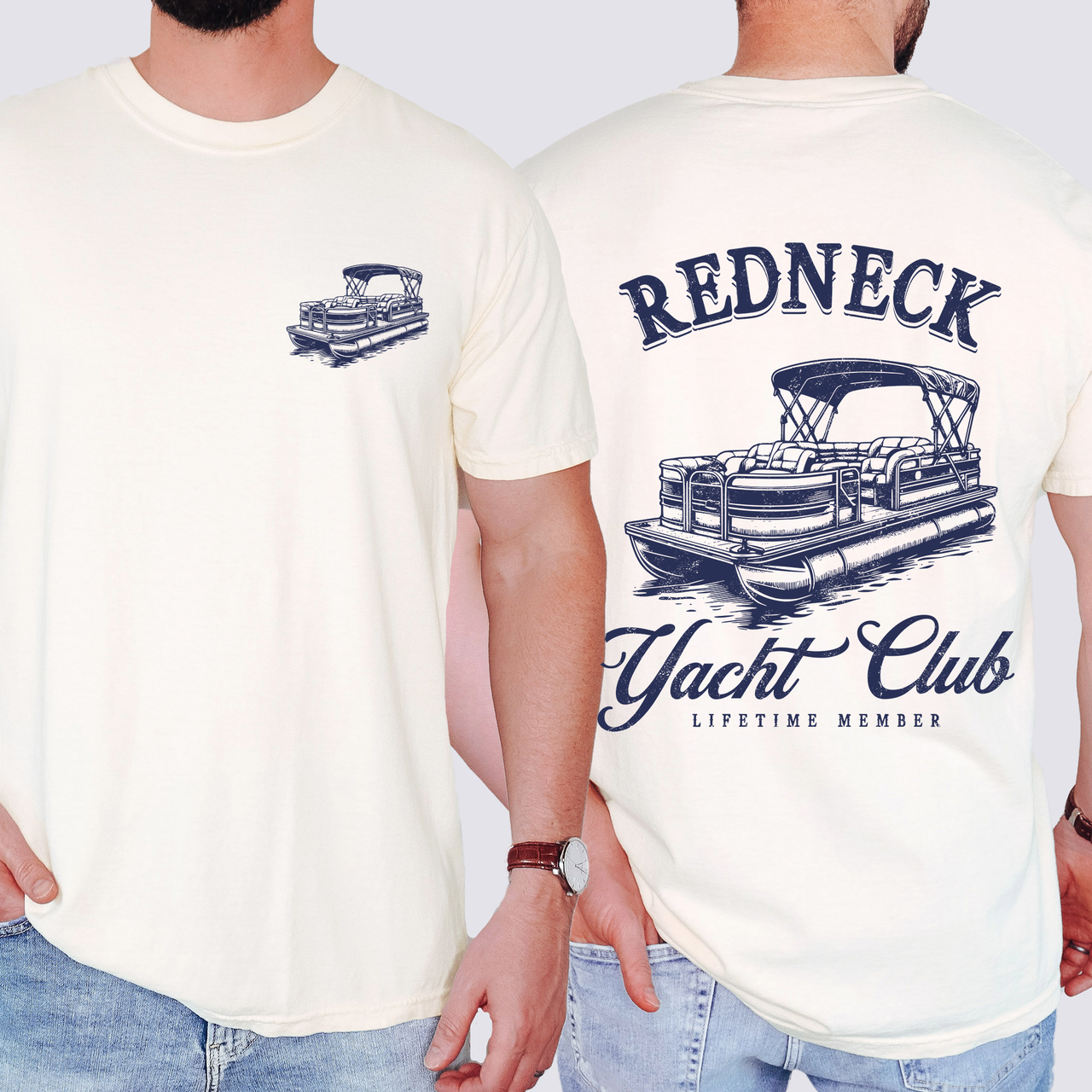 Redneck Yacht Club Comfort Colors Tee For Boating Lake Life Enthusiasts