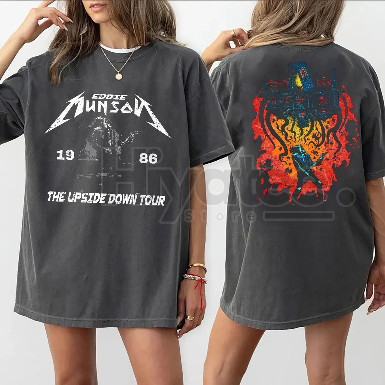 Retro Eddie Munson 2-Sided T-Shirt