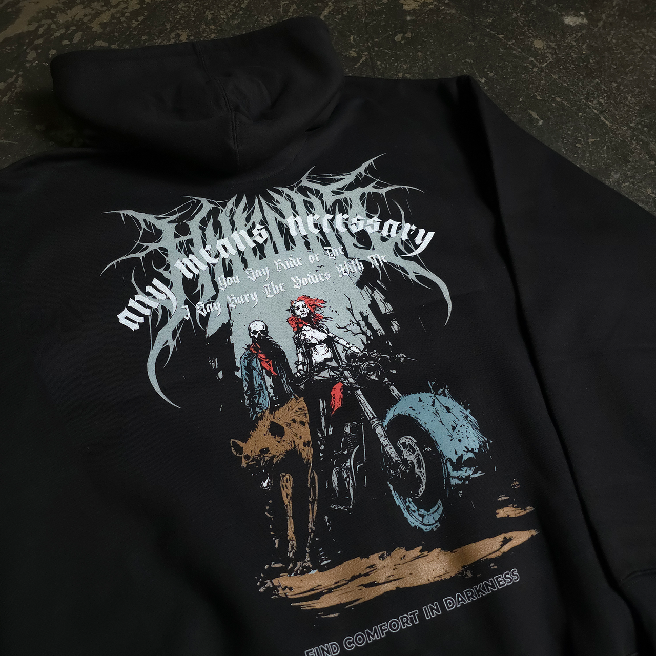 Ride or Die Zip Up Hoodie