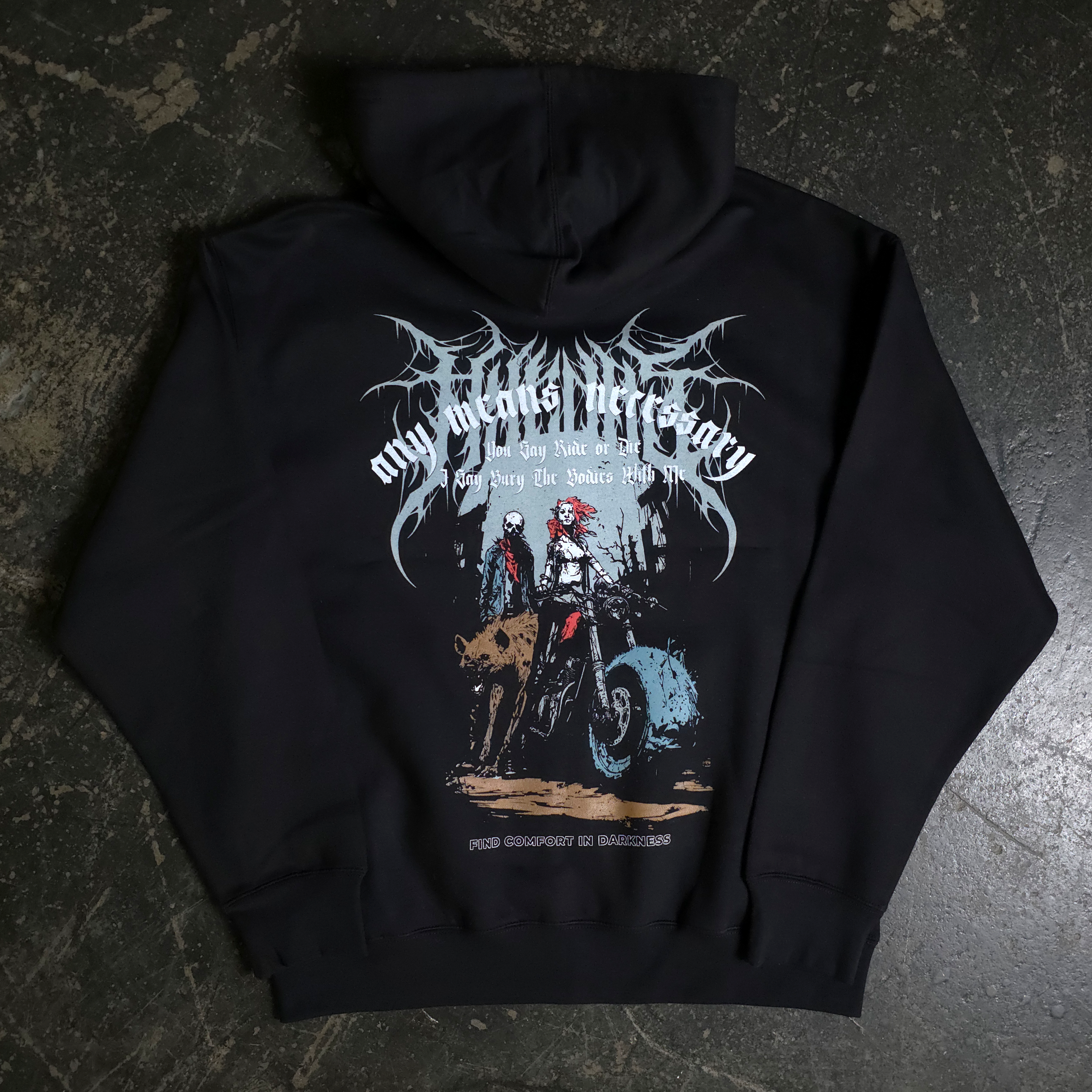 Ride or Die Zip Up Hoodie