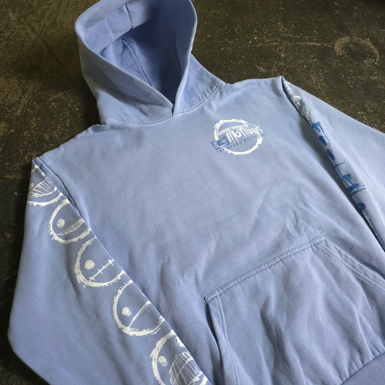 Running Emotions Pullover Hoodie Grape