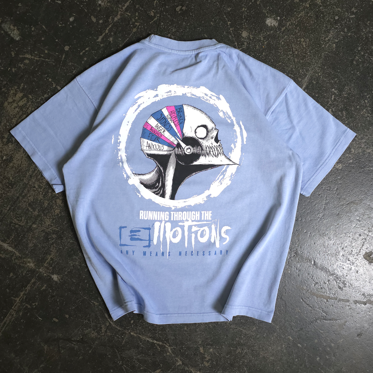 Running Emotions T-Shirt Grape