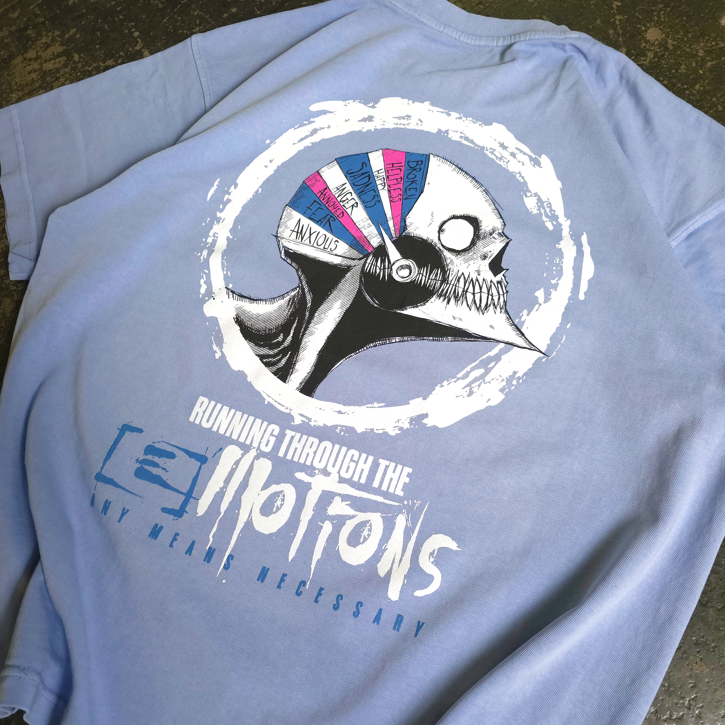 Running Emotions T-Shirt Grape