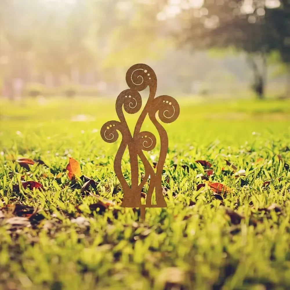 Beautiful 1PC Wrought Iron Metal Outdoor Garden Decor Unleashing Endless Creativity To Transform Your Courtyard with Charm