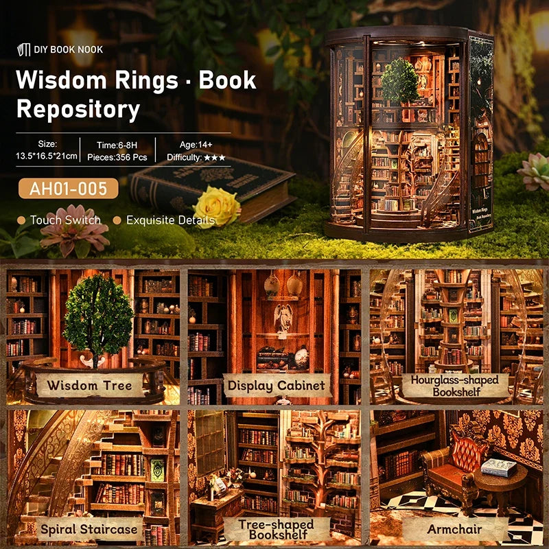 3D Book Niche 