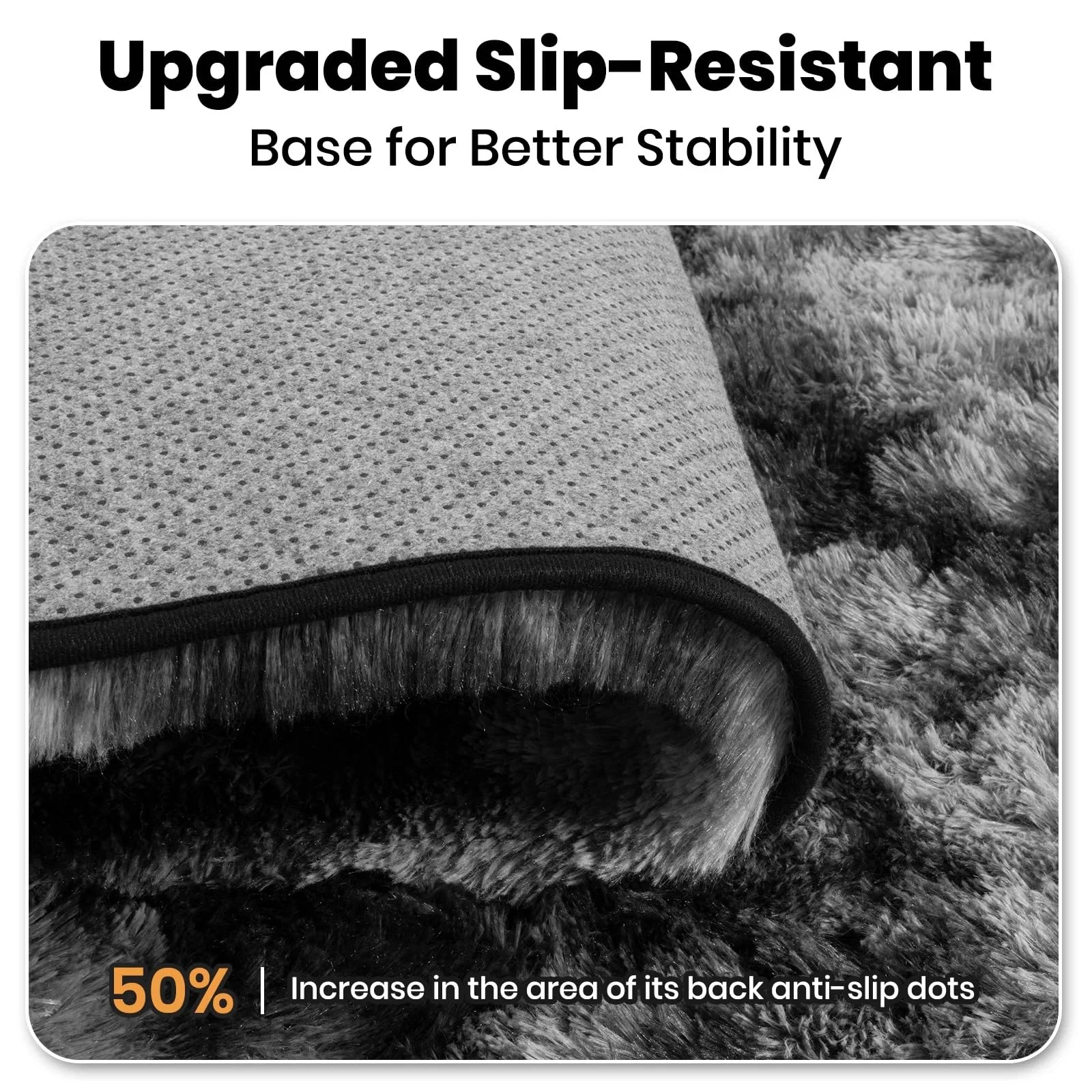 VIKAMA Living Room Carpet, Bedroom Soft Fluffy Plush Floor Mat, Kindergarten Children's Room, Dormitory, Home Decoration