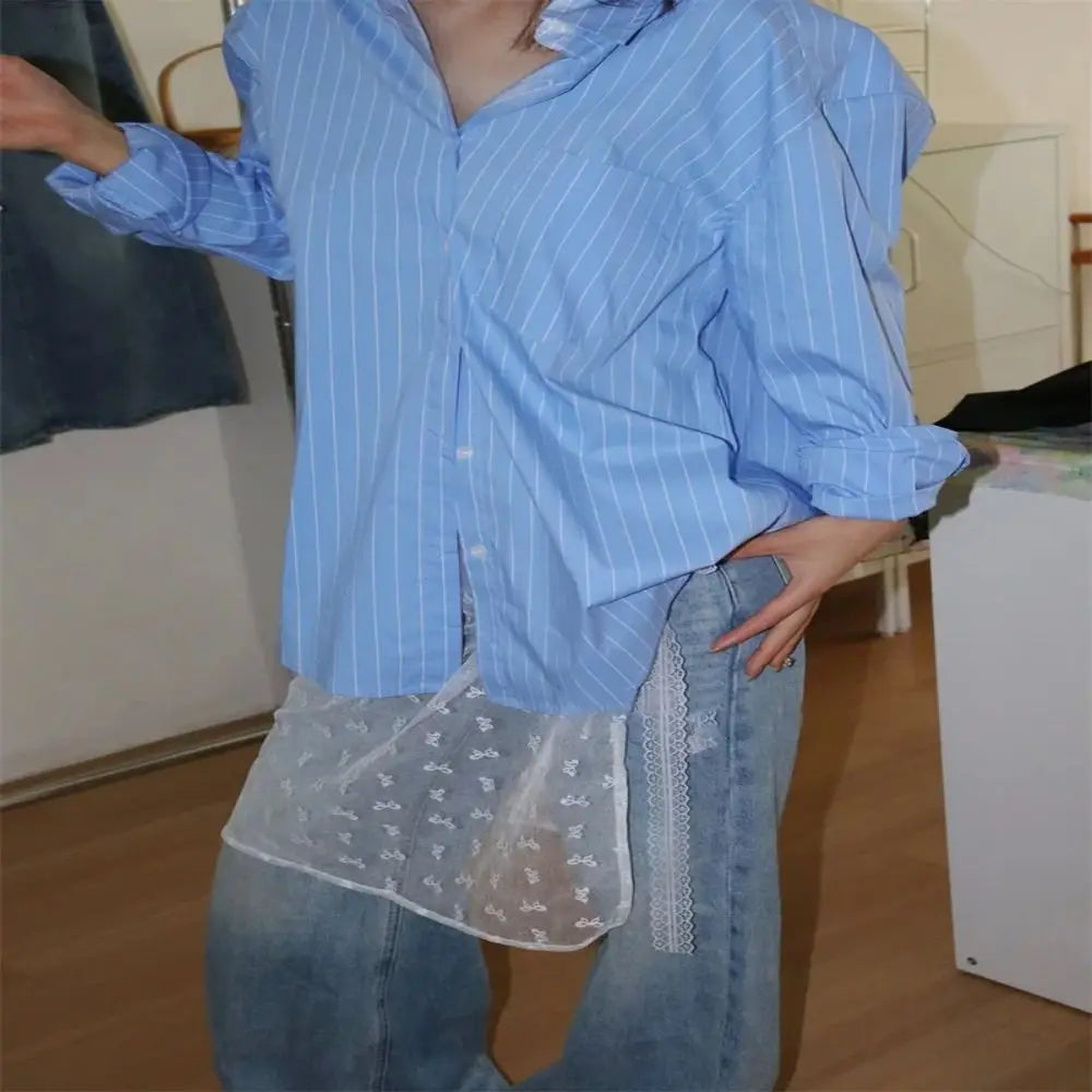 Fashion Lace Lace Layered Gauze Skirt Korean Version Unique Floral Skirt Lace Up Thin Lace Tie Up Spicy Girl Apron Spring