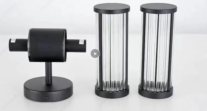Modern Creative Simple LED European Crystal Wall Lamp Living Room Study Bedroom Bedside Decorative Lighting Lamps