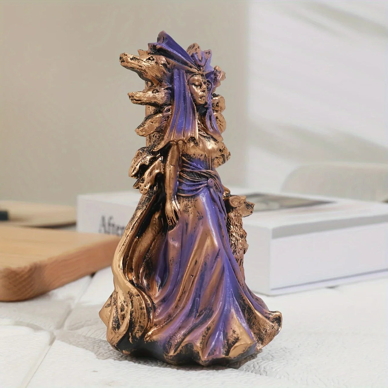 Decorative busts of Greece, statue of Artemis, statue of Roman goddess, statue for sketching practice aesthetics