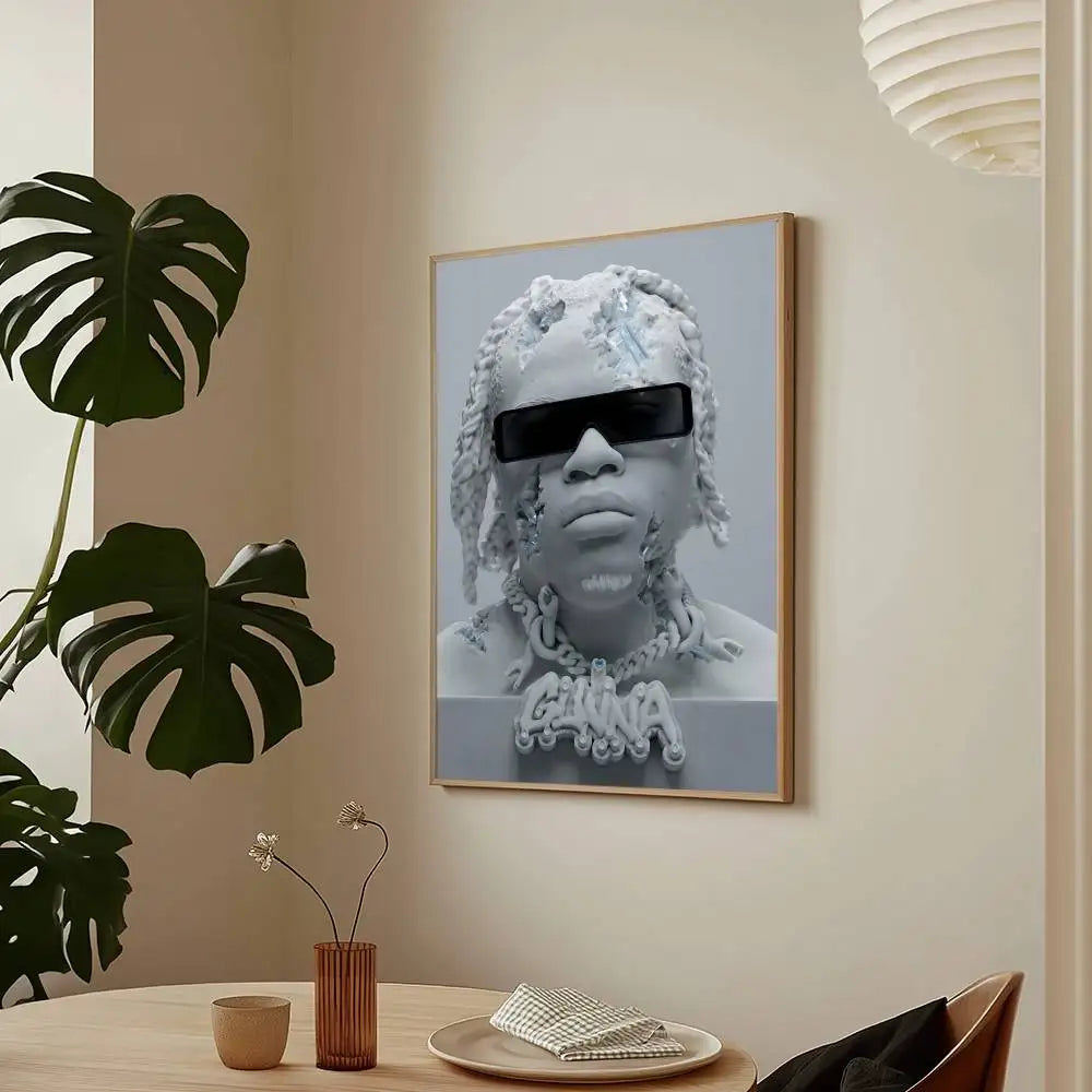 Singer Gunna Hot Album Cover Poster HD Art Sticky Wall Waterproof Home Living Room Bar Decoration