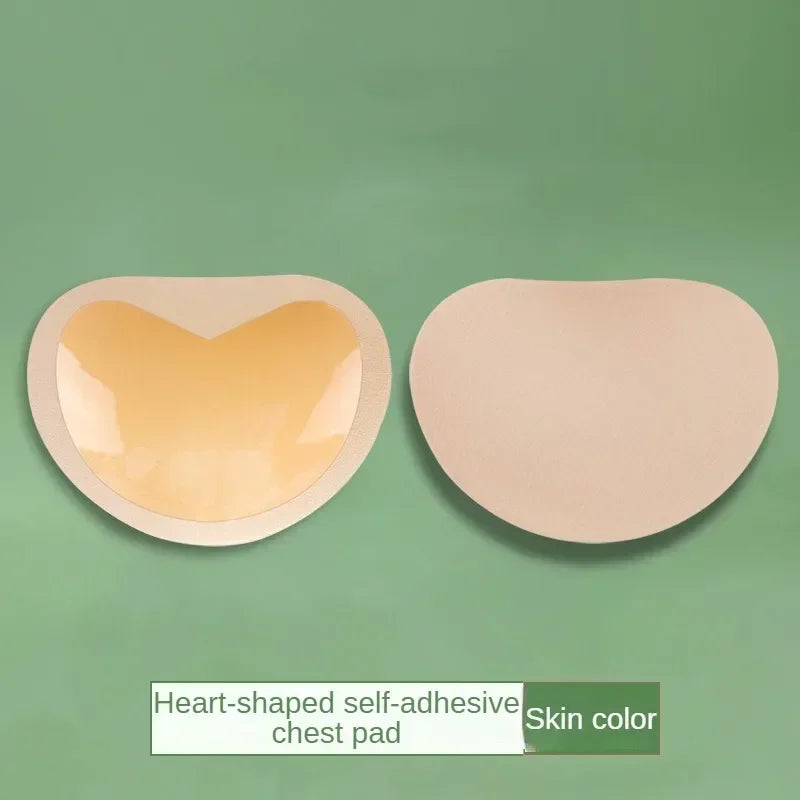 3D Thicken Chest Pads Bikini Set Push Up Padded Swimsuit Women Swimwear Silicone Thicker Breathable Sponge Bra Pad Nipple Cover