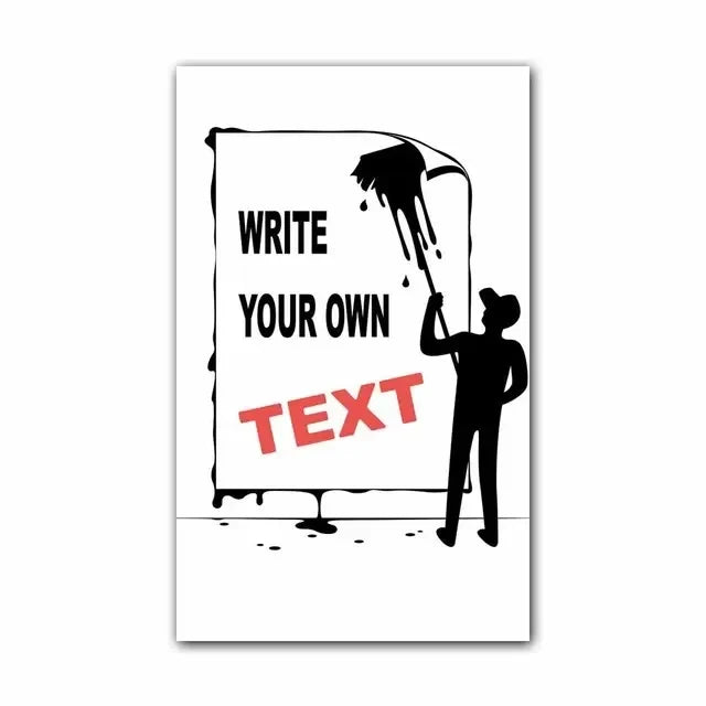 Girl and Red Balloon Banksy Art Nordic Characters Canvas Painting  Mural  Poster Living Room Bedroom Bar Home Decoration