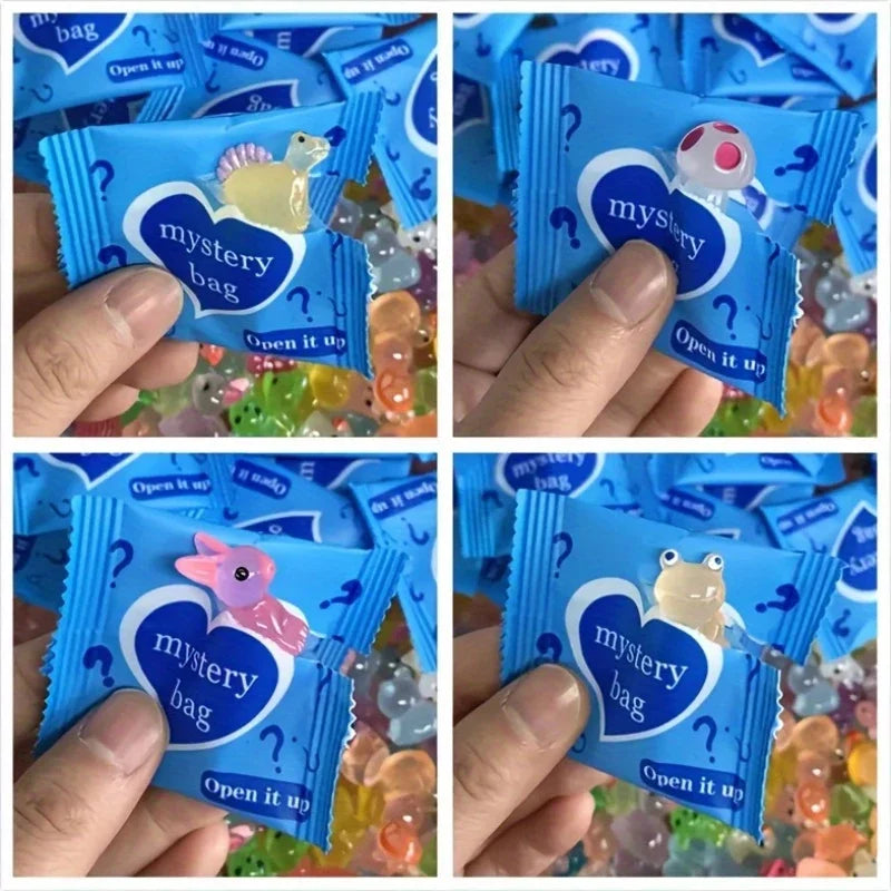 25Pcs Mystery Bag Animal Statue Mini Blind Bags Aqua Garden Decoration Surprise Gifts for Friends & Family Party Christmas Gifts