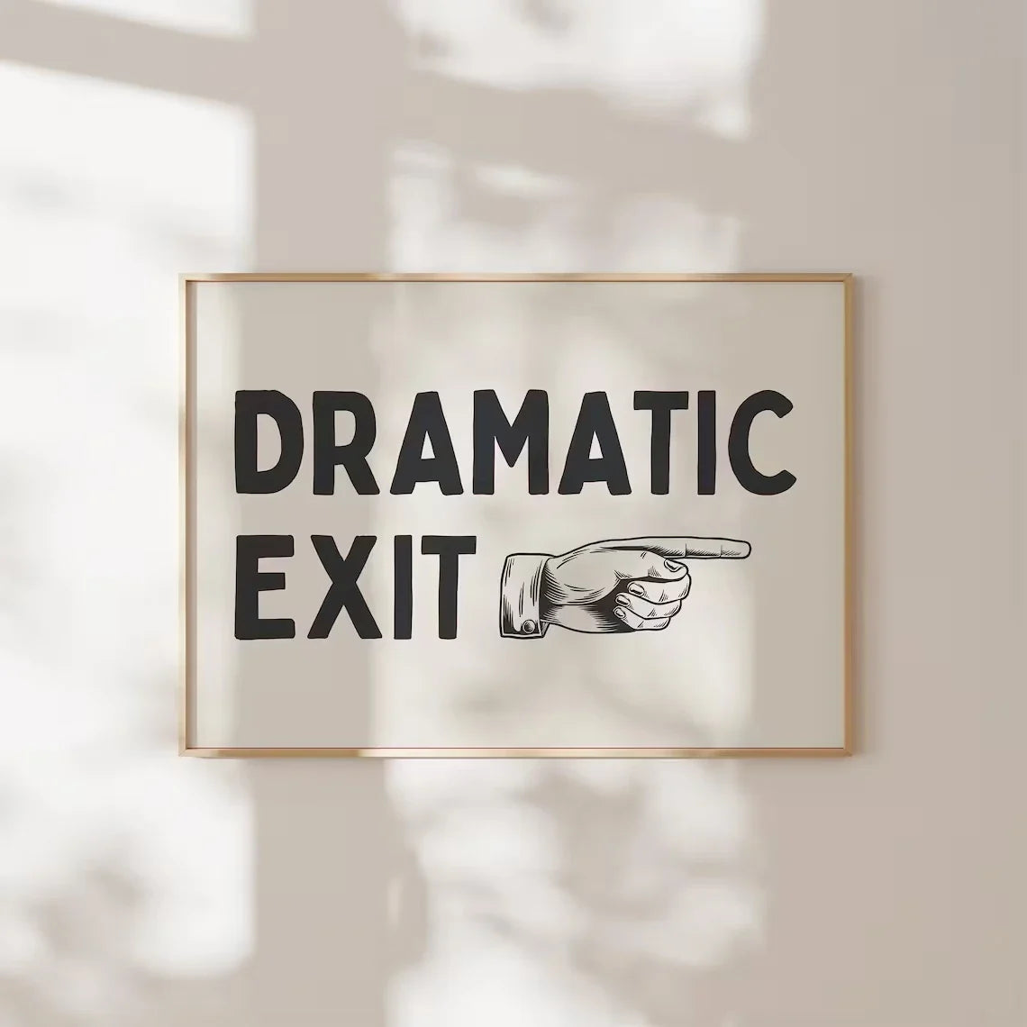 Dramatic Exit Hallway Wall Art Prints Canvas Painting Poster Picture For Living Bedroom Kids Room Home Decor