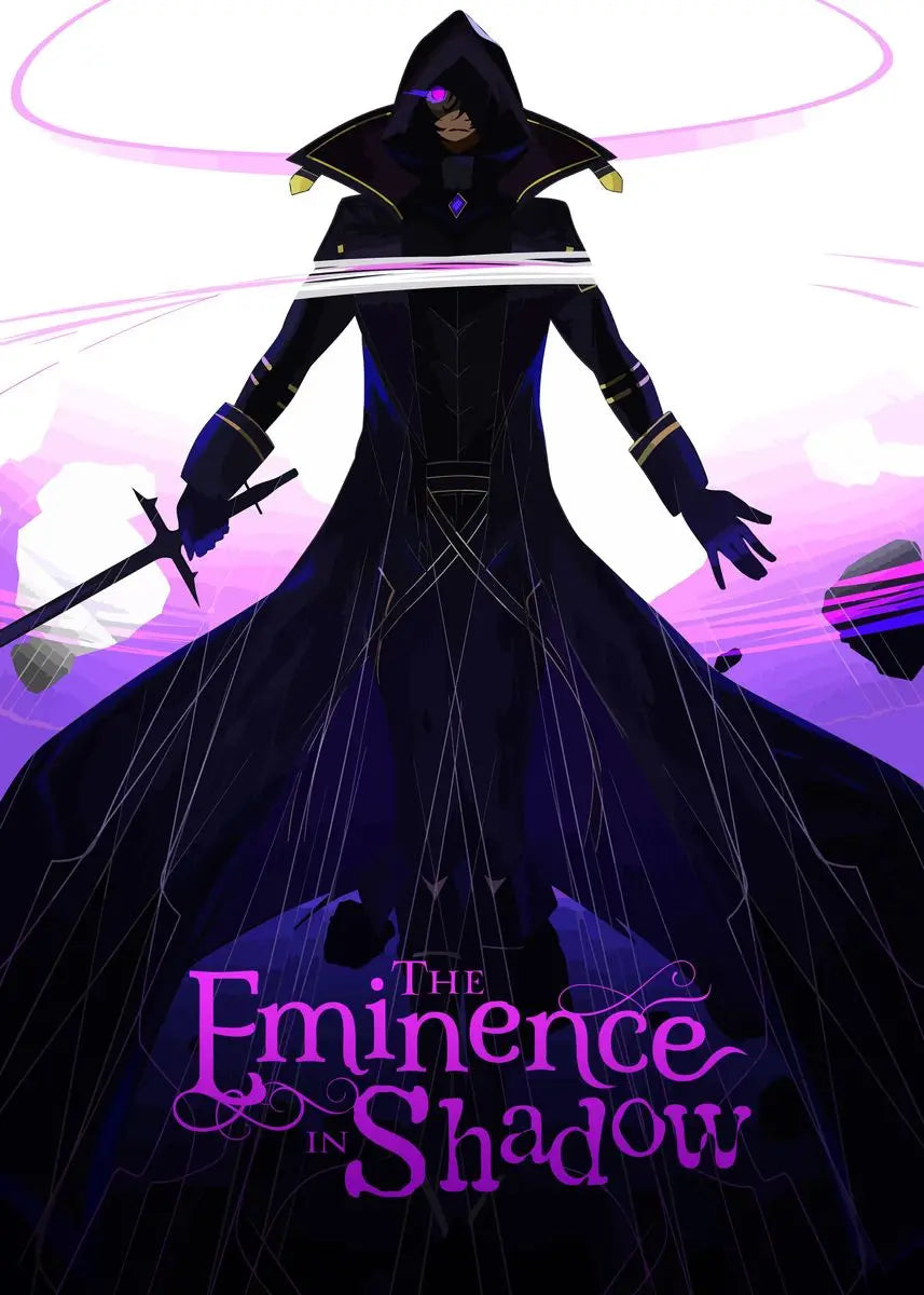 The Eminence in Shadow Anime Covers Poster Canvas Printing Japanese Anime Wall Art Decor I AM ATOMIC Animation Gaming Room Decor