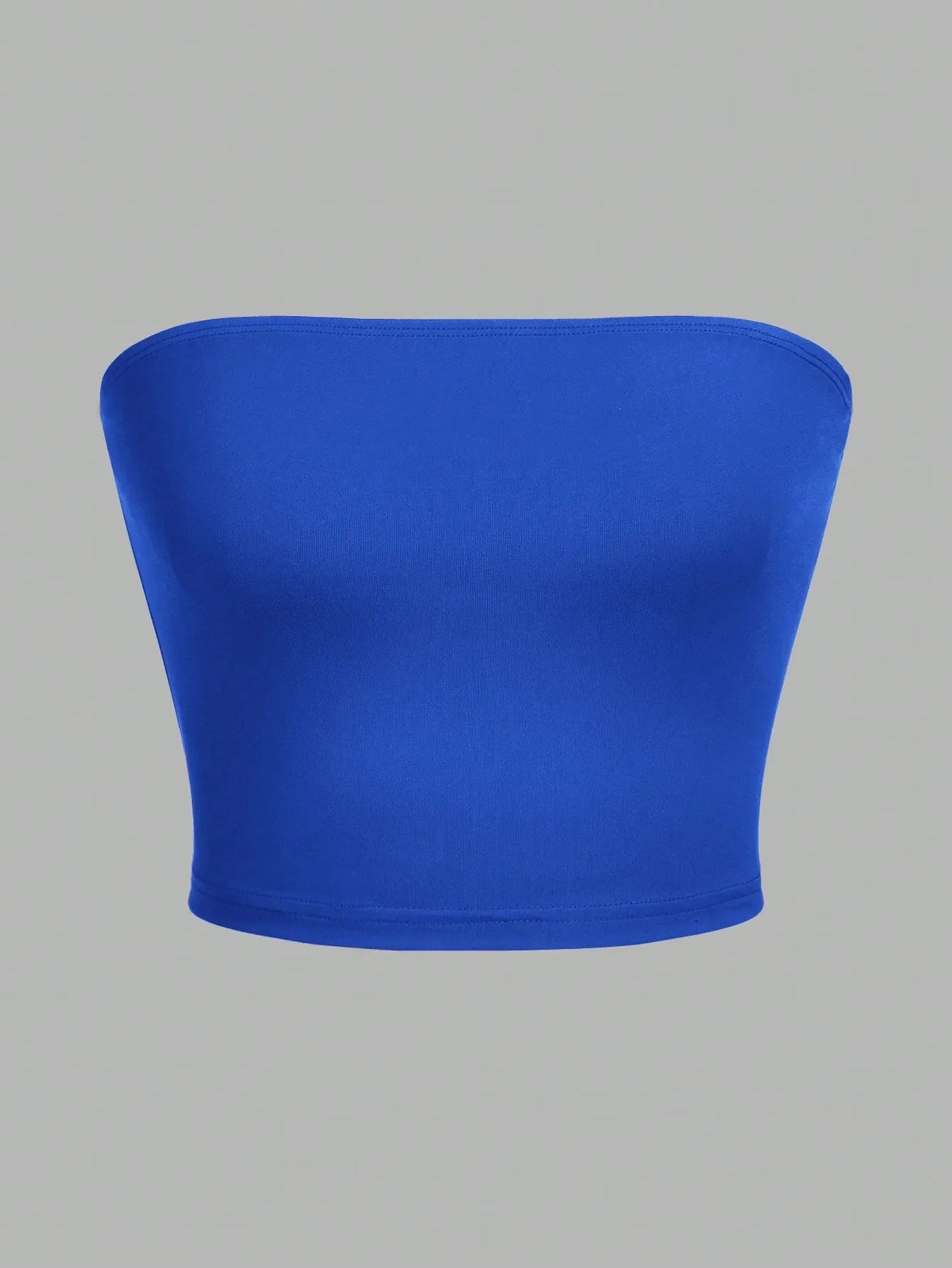 Women's strapless vest sleeveless crop top lady's flat mouthed navel wrapped chest top ﻿party outfit strapless vest clothing
