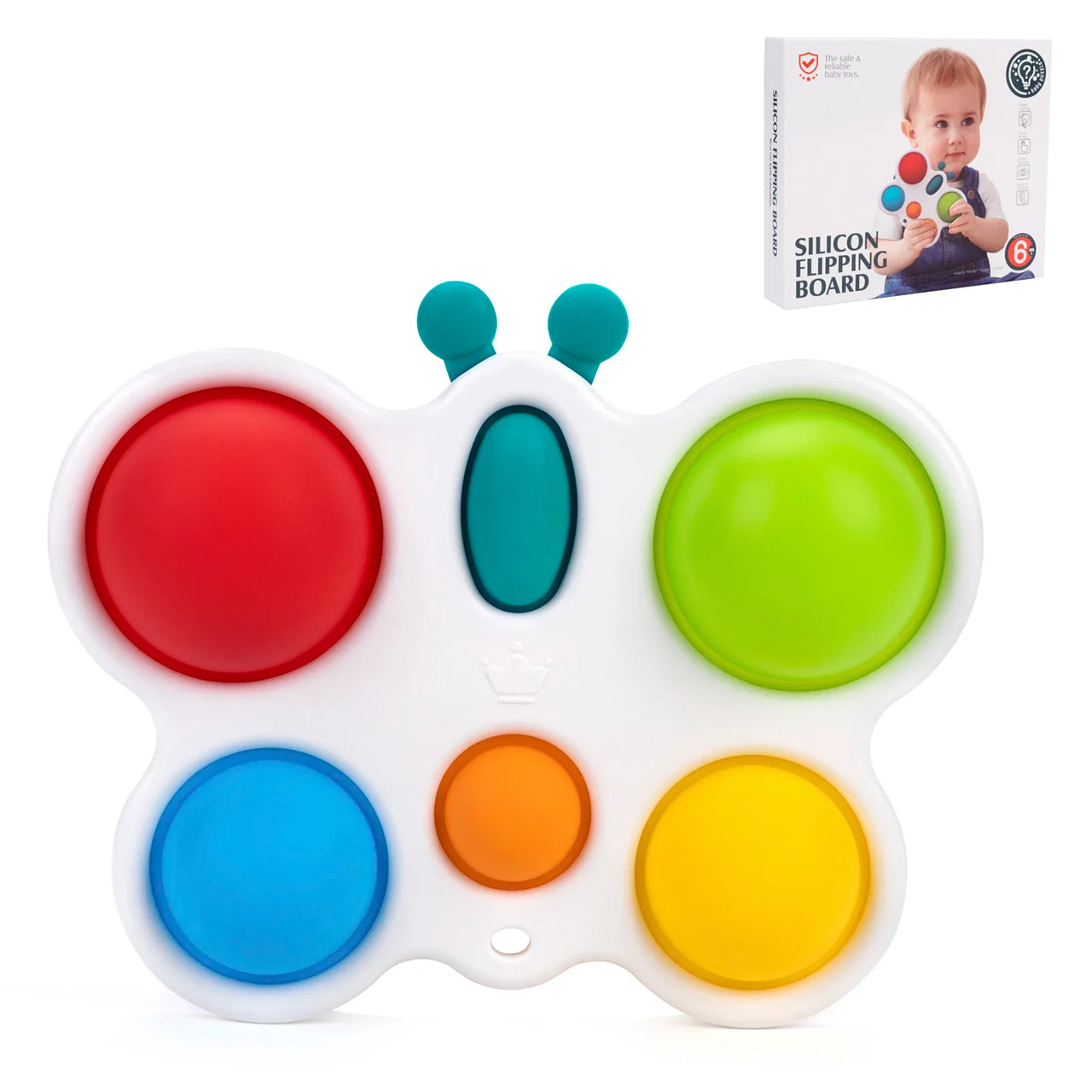 Baby Finger Toys Infant Montessori Colorful Sensory Toys Anti Stress Relief Toys Early Education Intensive Training Fidget Toys