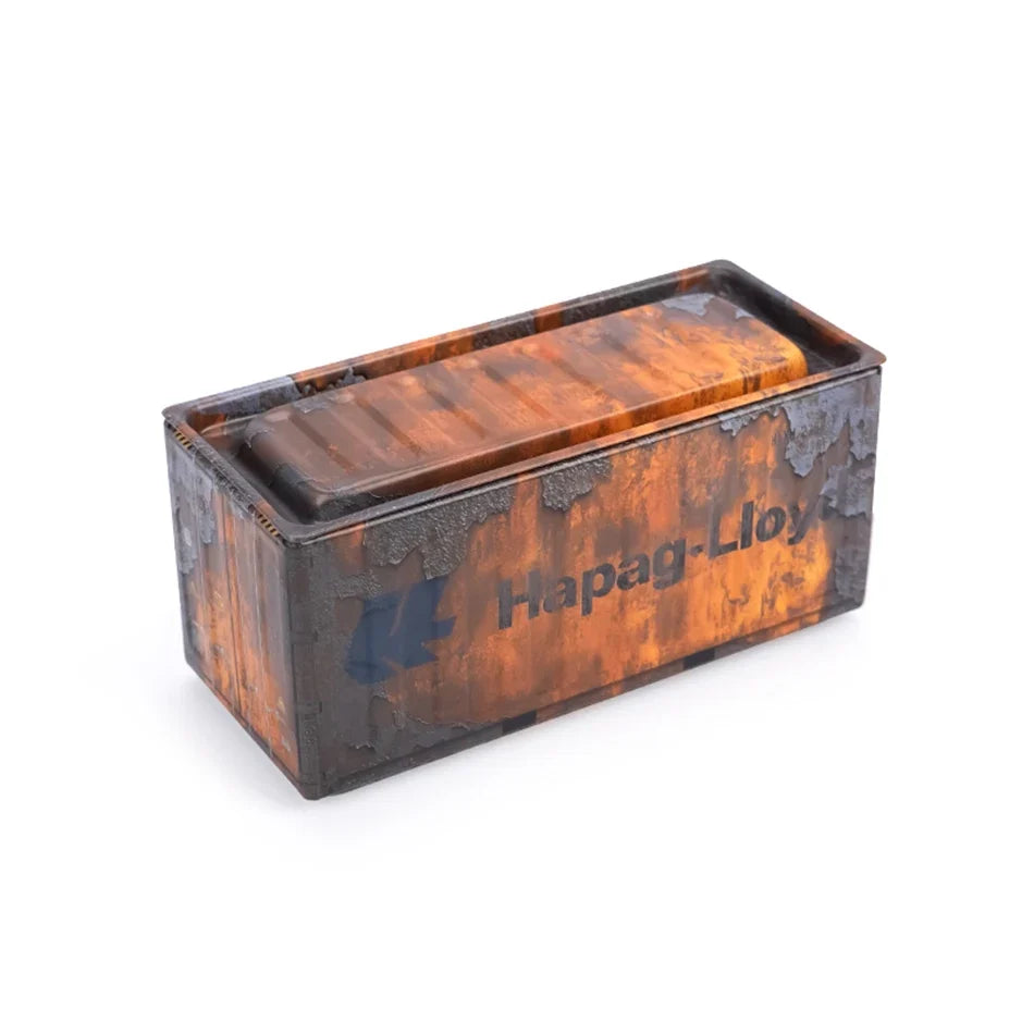 Miniature Storage Iron Box Mini Iron Storage Box Desktop Mini Container Model Creative Decoration Collect Small Item Xmas Gifts