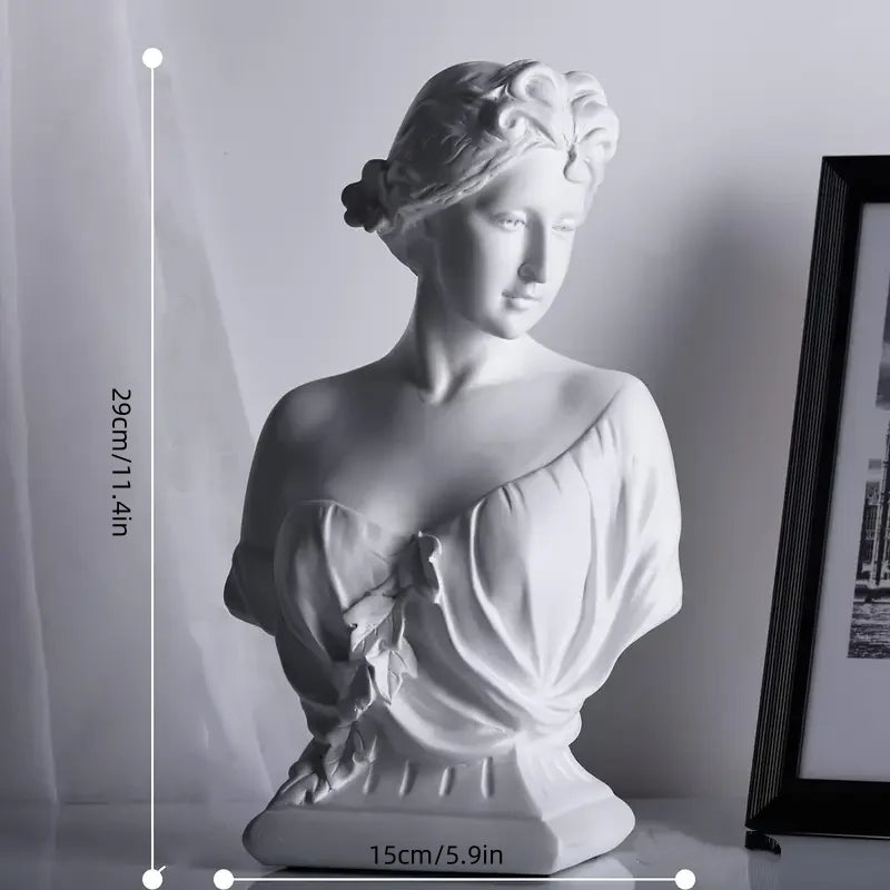 Resin Venus Greek Goddess Statue Elegant Classic Mythological Inspiration Home Decor Ornament Suitable for Living Room