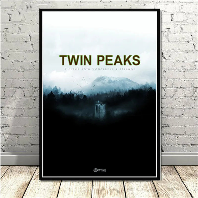 Twin Peaks TV Series Shows Classic Movie Anime Poster And Prints Canvas Painting Art Wall Pictures For Living Room Home Decor