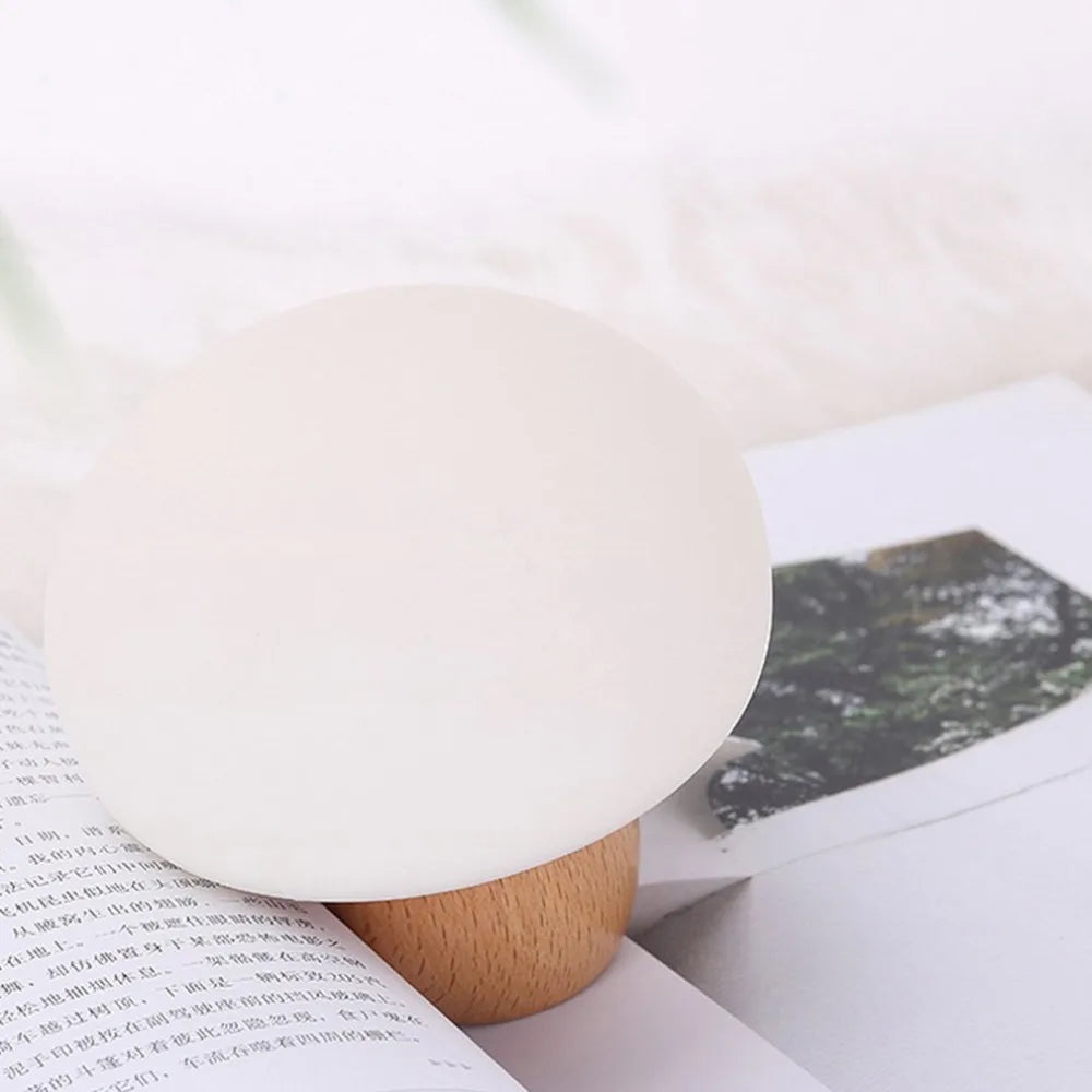 Mushroom Lamp Light Touch Sensor Mini LED Magnetic USB Night Lights Atmosphere Lamp Bedroom Soft Baby Child Sleeping Lamp