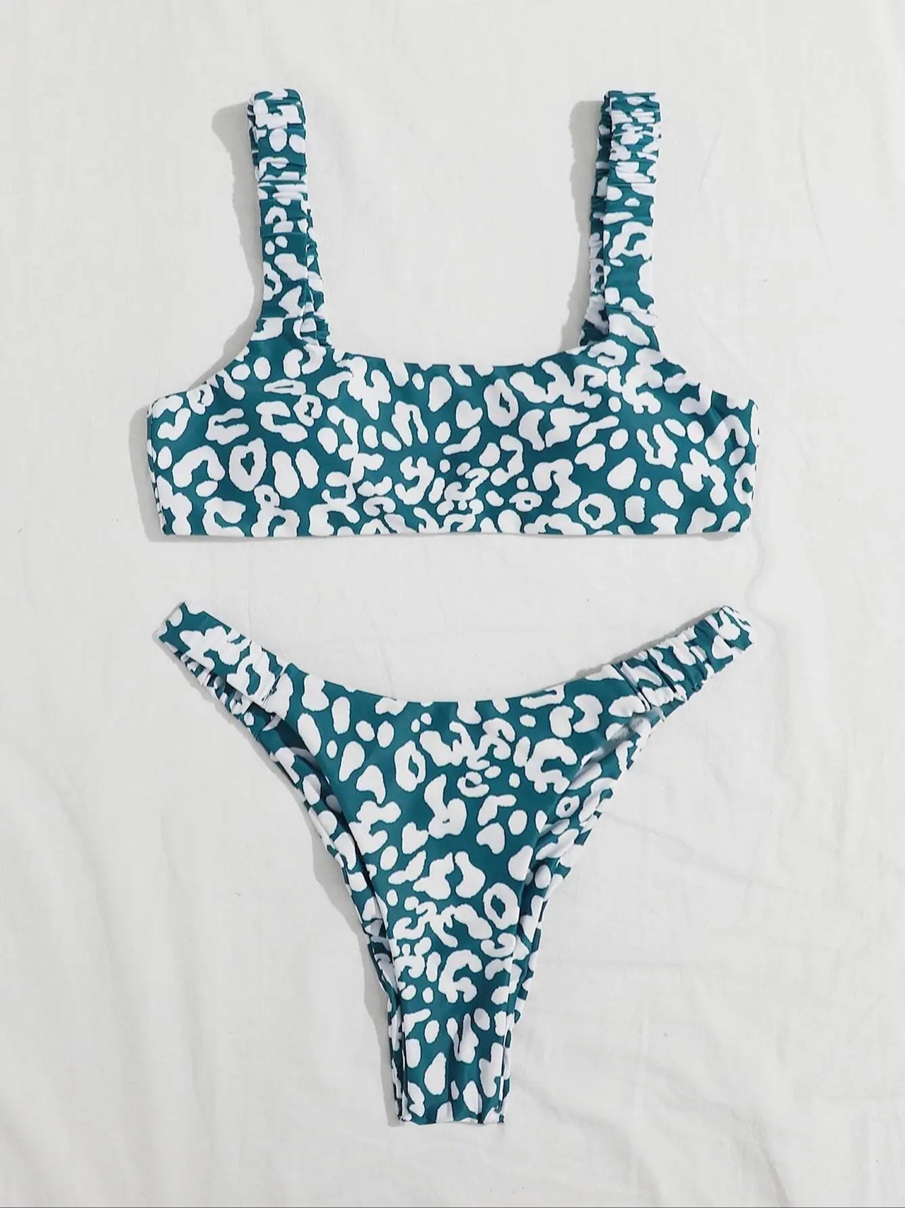 Sexy Micro Bikini 2026 Women Orange Leopard Push Up Padded Thong Swimsuit Female Cut Out Bathing Suit Swimwear Trajes De Baño