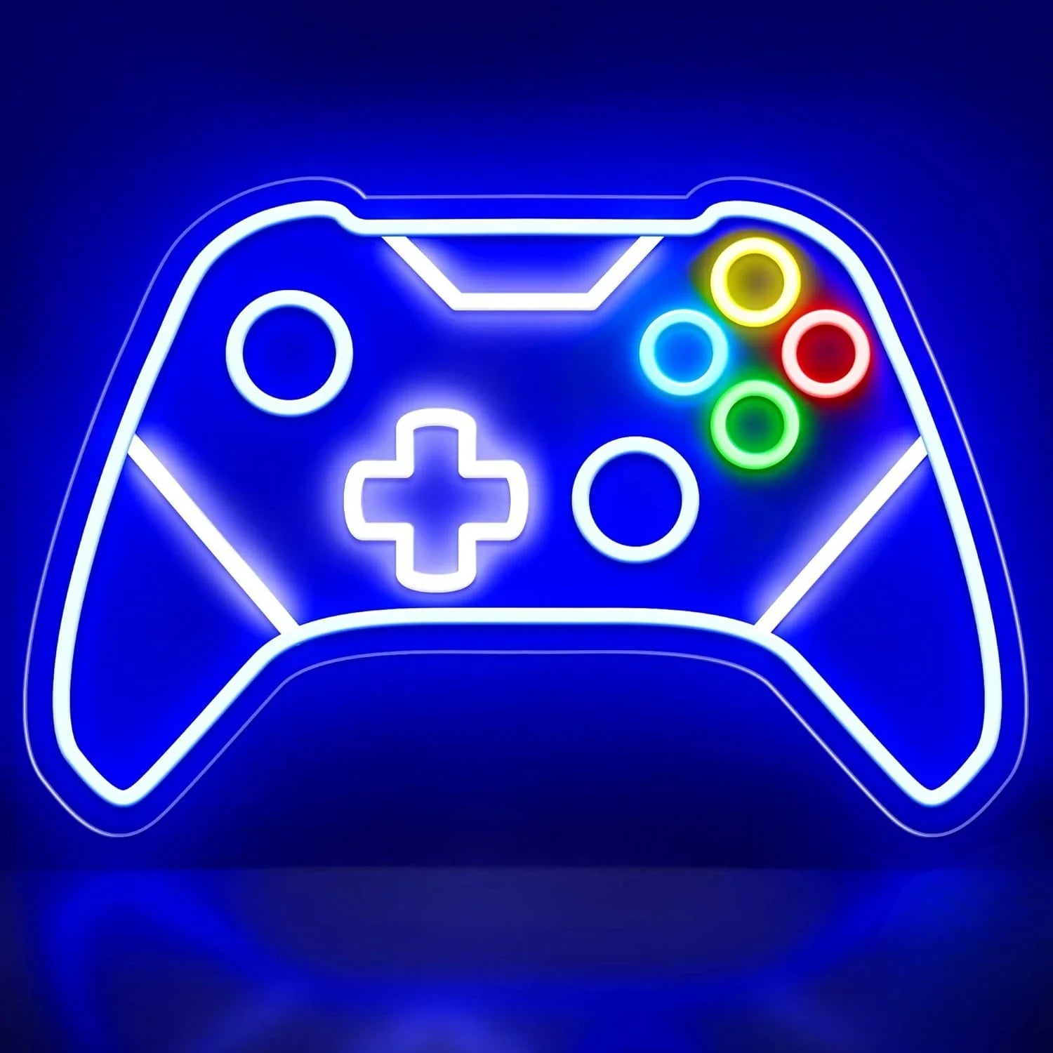 Gamer Neon Sign Gamepad Shaped LED Neon Sign for Gamer Room Decor USB Powered for Best Gamer Gifts for Teens Boys Kids