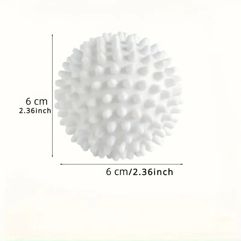 4/8/12Pcs Reusable Laundry Balls Gentle Cleaning Removes Dirt Hair Softens Clothes Prevents Tangling Durable PVC Mixed Colors