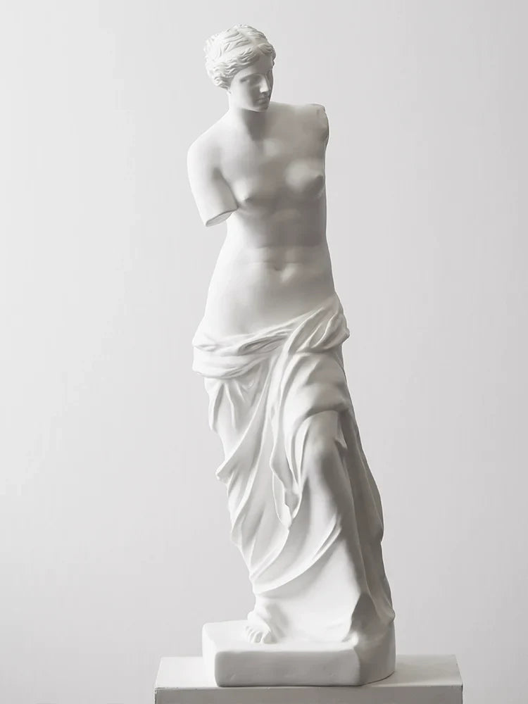 Figurine de la mythologie grecque en résine, Statue de Venus de Milo, Sculpture d'Afrodite, Figurine de déesse, décoration arti