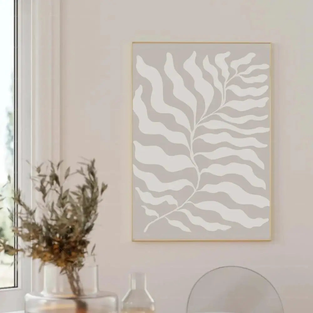 Mid Century Neutral Beige Gallery Matisse Picasso Exhibition Gift Wall Art Canvas Painting Posters For Living Room Home Decor