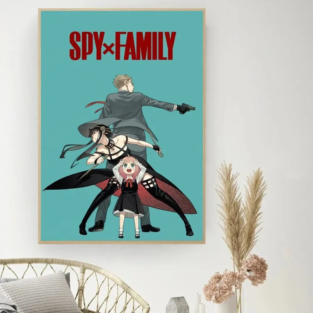 Classic Retro Wall Art, Anime 