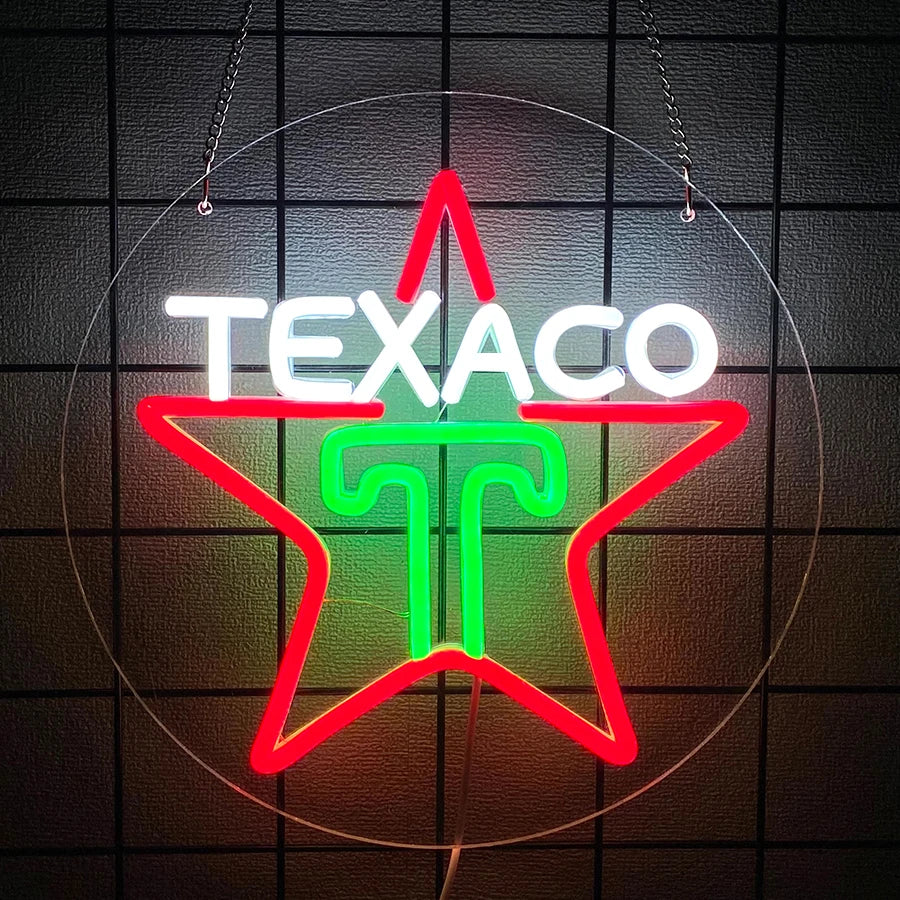 Garage Led Neon Sign, 3D Carved Gear Icon, Usb Powered, Used For Decor Of Bars, Car Service Stations, Parts Stores And Man Caves
