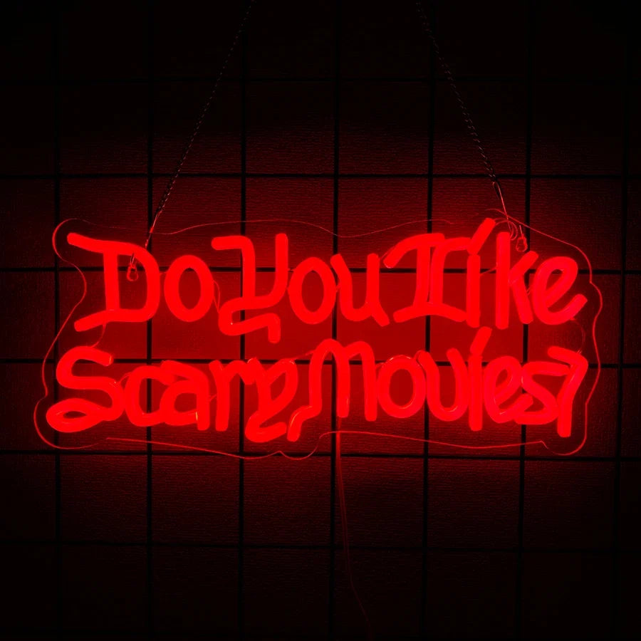 Halloween Theme Neon Signs, Led Letter Icons, Used For Room, Horror Cinema, Haunted House Adventure, Bar, Club Wall Decor.