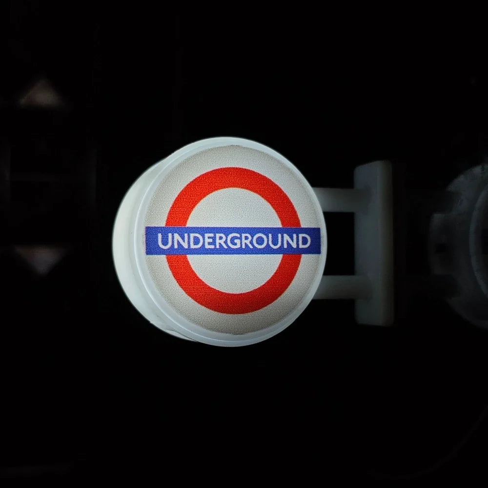Japan Subway Light Sign 3d Fridge Magnets Luminous Refrigerator Sticker Osaka Kyoto Magnetic Jr Travel Souvenir Magnetic Sticker