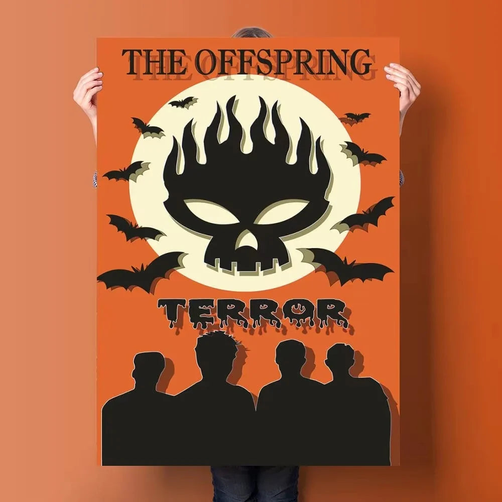 the offspring Anime Video Game Canvas Art Poster and Wall Art Picture Print Modern Family bedroom Decor Posters