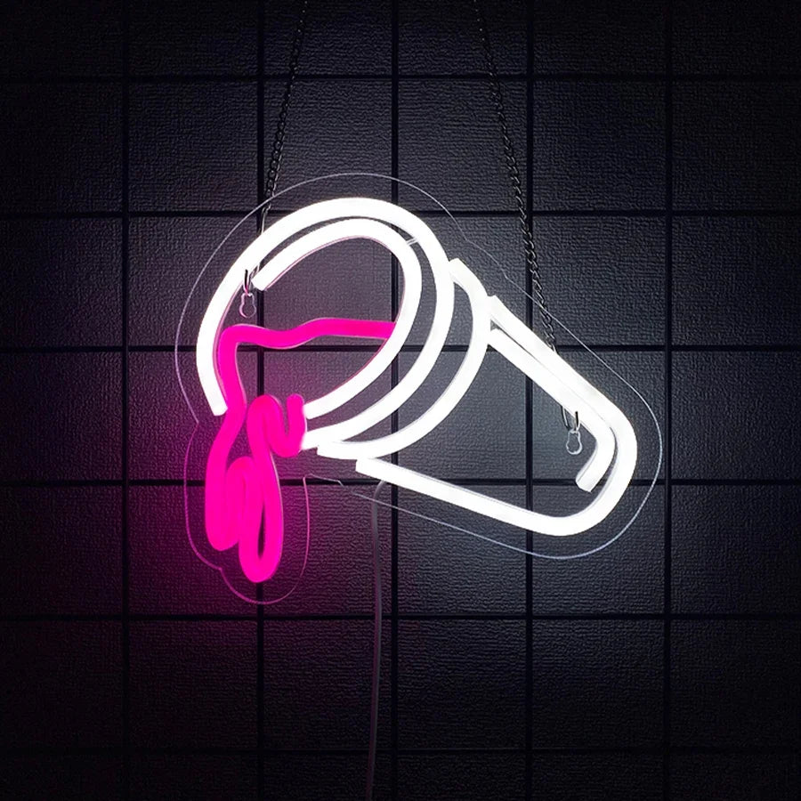Beverage Series Neon Signs, Business Wall Lamp On Shop Wall, Usb Powered, Used For Decor Of Clubs, Cafes, Bars And Restaurants.