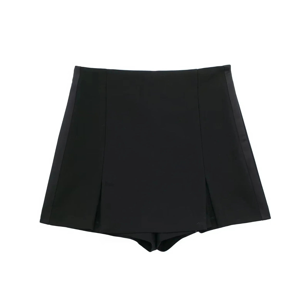 2024 Summer Fashion Woman Shorts Set Solid Chic Slim Tube Corset Top + Commuet Office Lady Wild Female Culottes Street