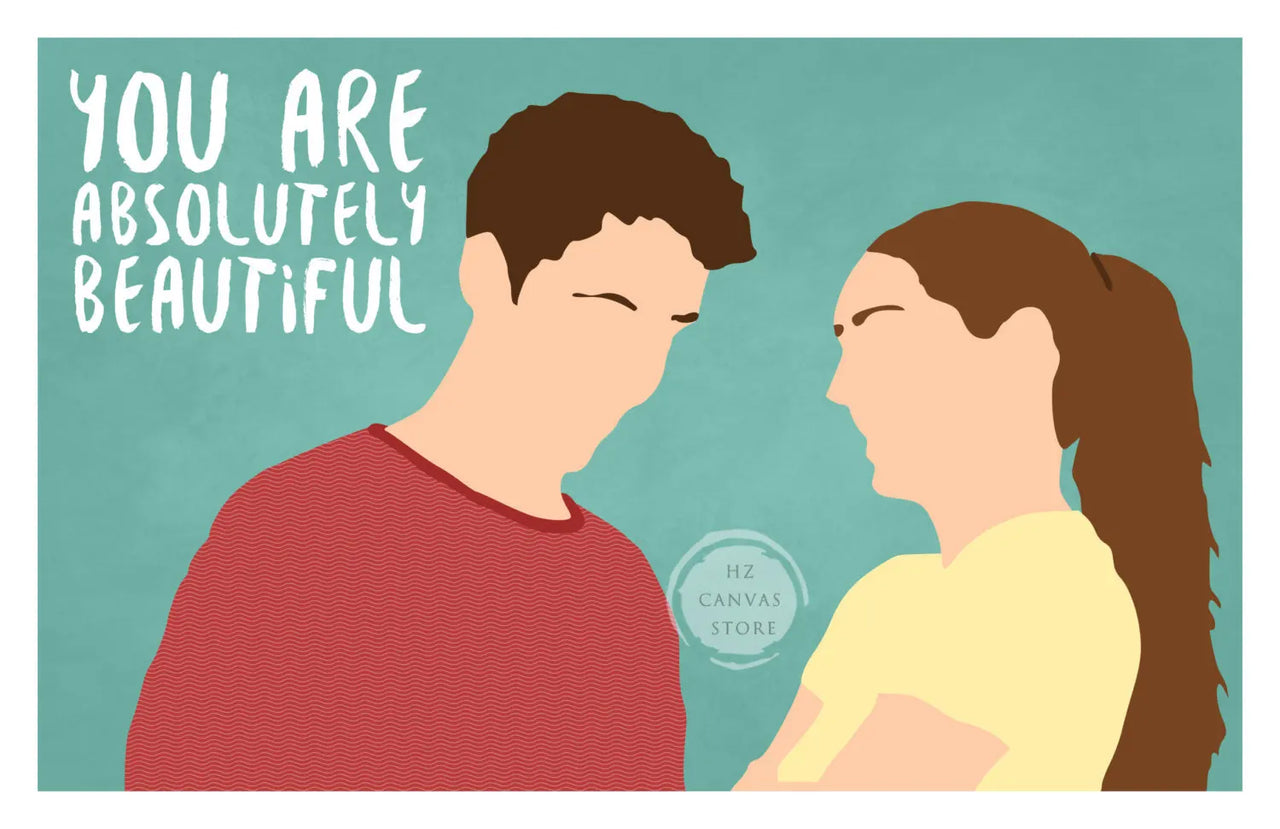 Dumb and Dumber/Eternal Sunshine of The Spotless Mind/Friday Night Lights Minimalist Cartoon Style Movie Poster Canvas Print Art