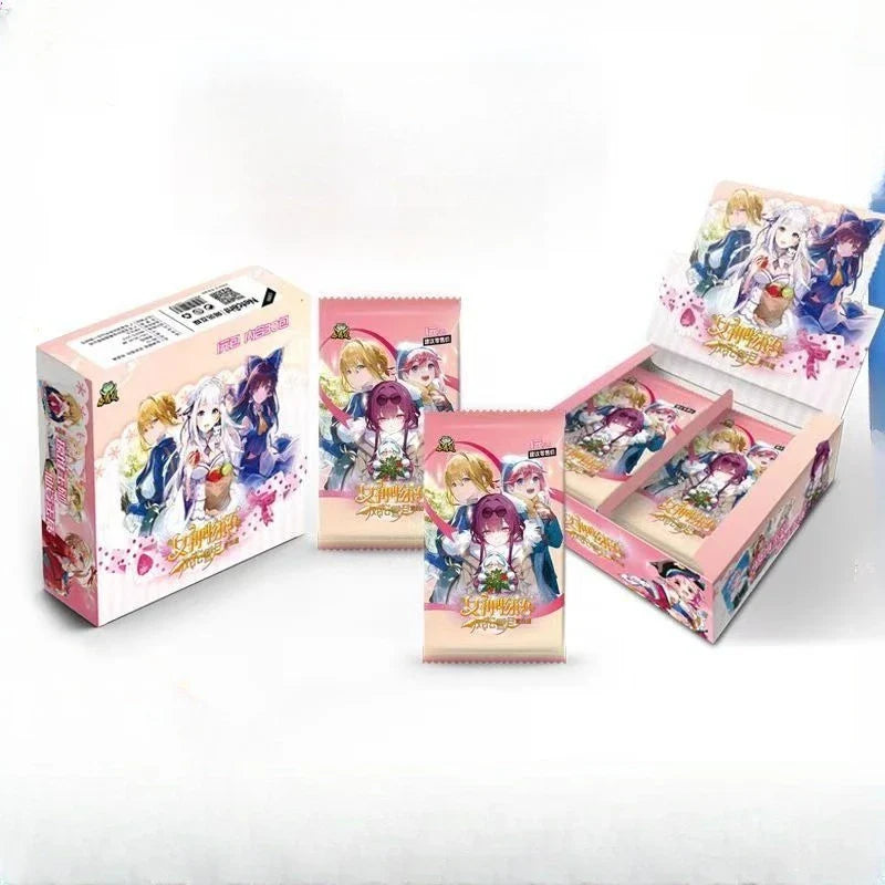 Goddess Story Anime Waifu Trading Cards Box Set–Rare SSR/SR Genshin Impact Character Cards Ideal Gift for Anime Fans & Hobbyists