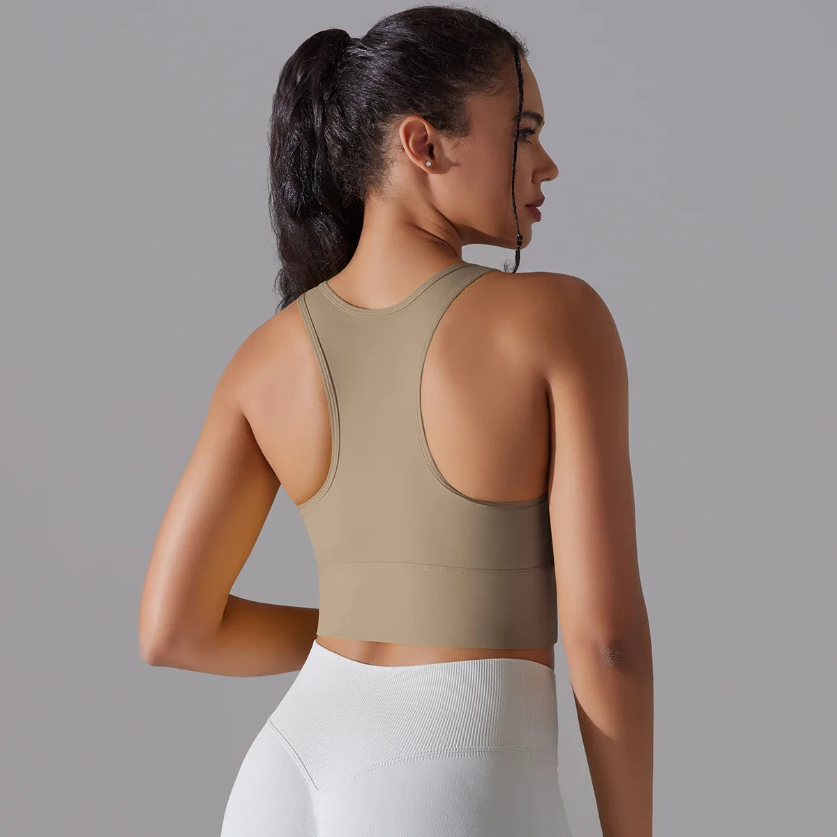 Nylon Sexy Women's Sports Bra Top Women Tight Elastic Gym Sport Yoga Bras Crop Top Yoga Clothes Stretch Women Sports Underwear