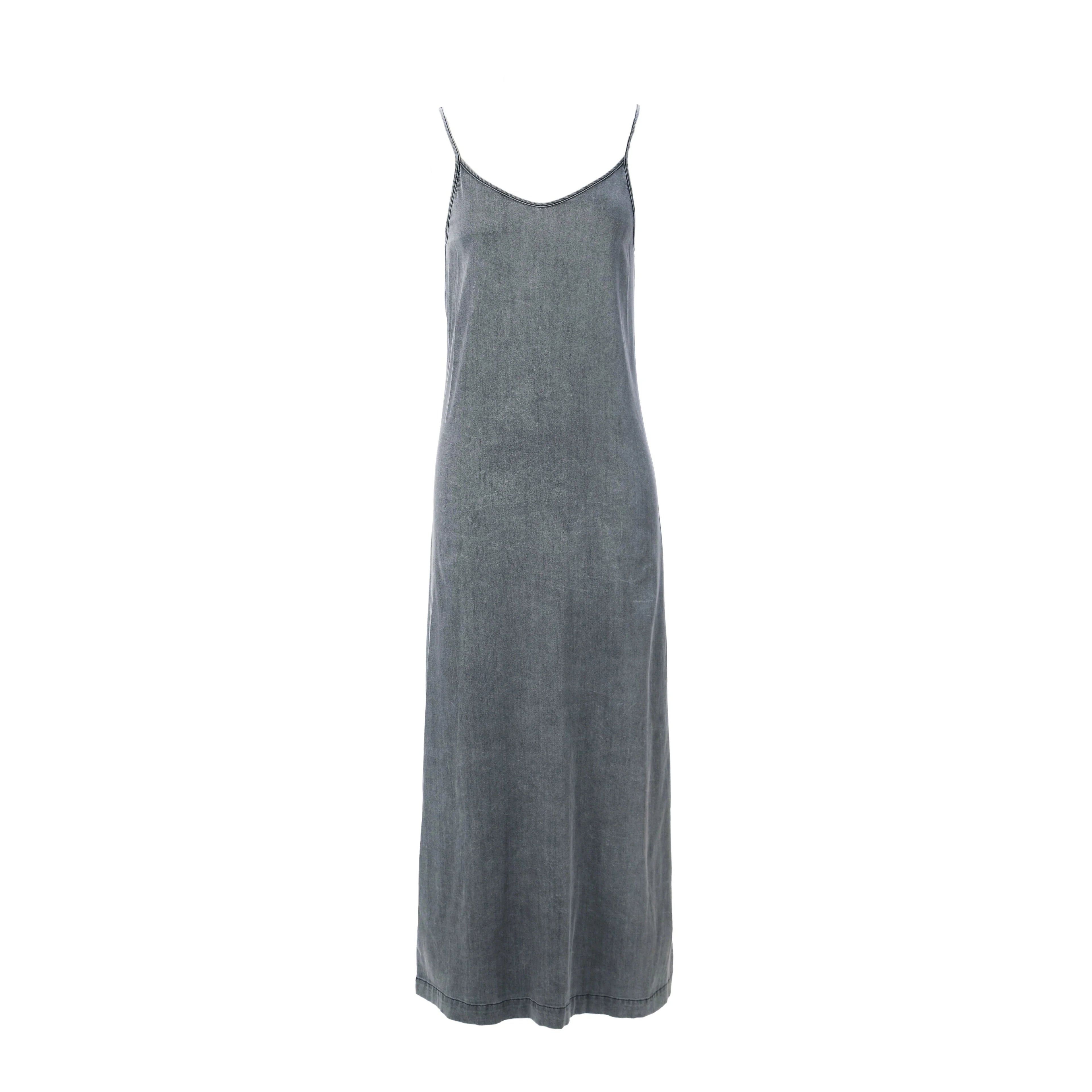 AP SS25 Women Lightweight Denim Wrap Blouse & Slip Dress