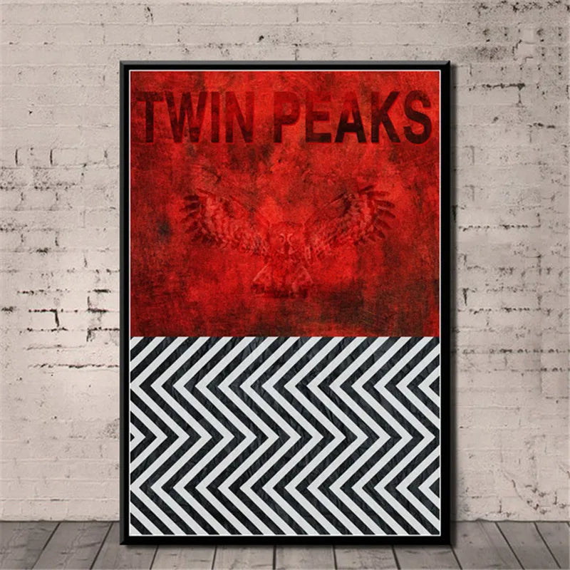 Twin Peaks TV Series Shows Classic Movie Anime Poster And Prints Canvas Painting Art Wall Pictures For Living Room Home Decor