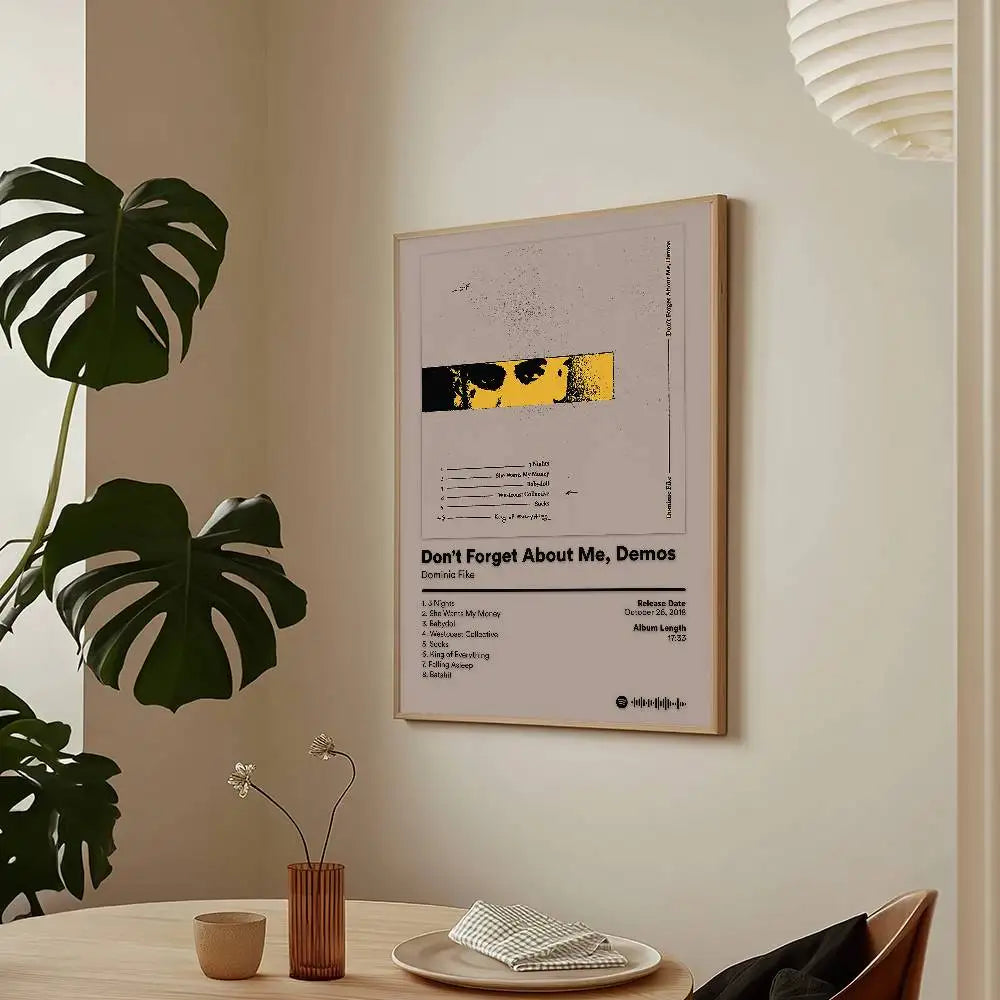 Singer Dominic Fike Rocket Poster HD Art Sticky Wall Waterproof Home Living Room Bar Decoration