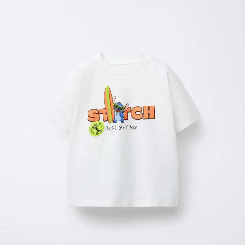 Trendy Tshirt Cartoon Car Printed Short Sleeve Tops New Design Tees Summer Clothes Toddler Pure Cotton T Round Neck Pullovers