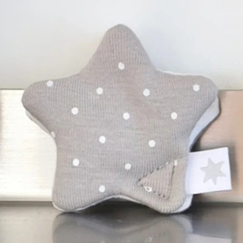 Y2k Japanese Earphone Decoration Accessories Handmade Fabric Star Wave Point Earphone Storage Bag Data Cable Organizer