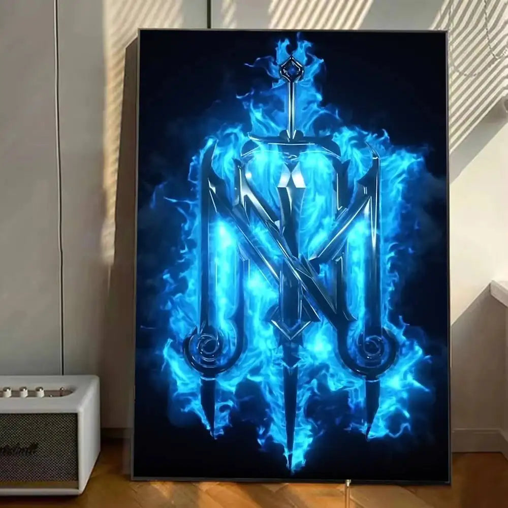 Animation The Mighty Nein Poster HD Art Sticky Wall waterproof Home Living Room Bar Decoration