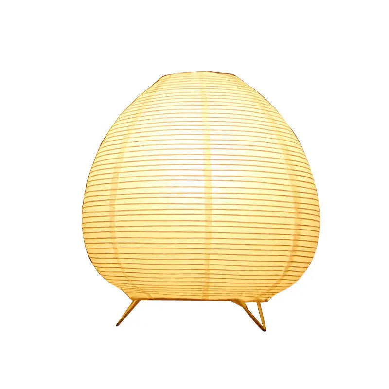 Paper Lantern Desk Lamp Japanese Bedroom Bedside Night Light Home Decorations Creative Paper Lampshade Table Lamp Drop Shipping