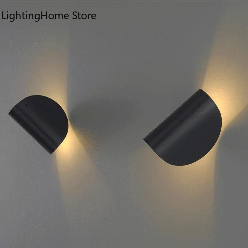 Fontana Arte Lo LED Italian Designer Rotating Wall Lamp Modern Art Creative Exhibition Hall Wall Lamp Bedroom Bedside Lamp