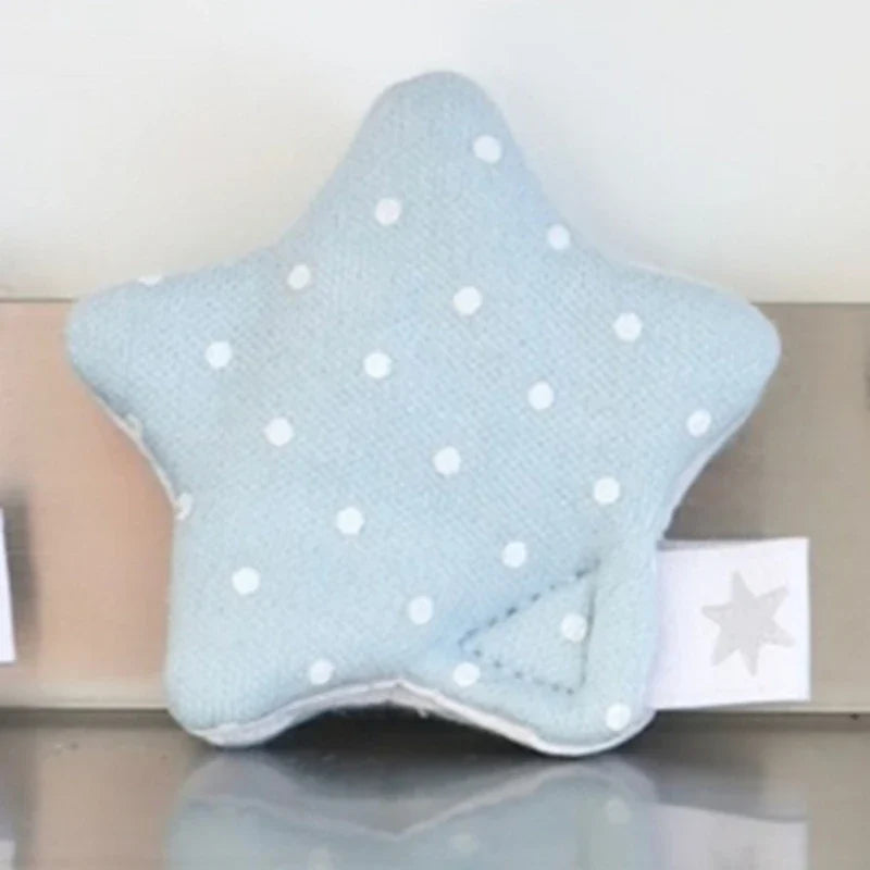 Y2k Japanese Earphone Decoration Accessories Handmade Fabric Star Wave Point Earphone Storage Bag Data Cable Organizer